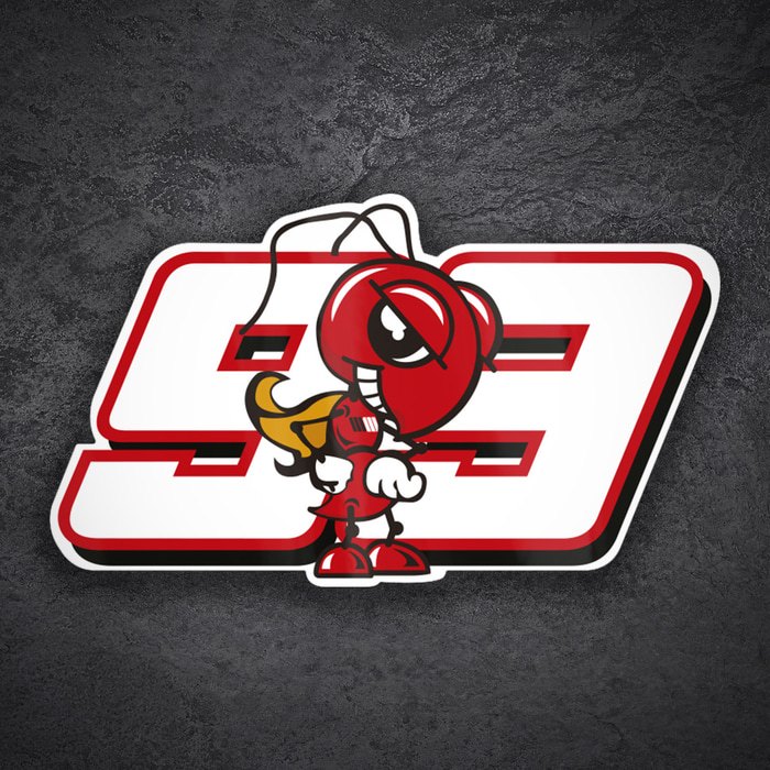 Car & Motorbike Stickers: Ant 93 with MotoGP Rider Number