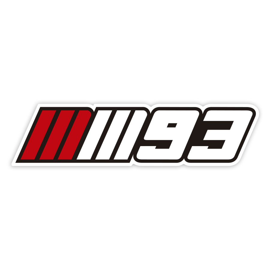 Car & Motorbike Stickers: MM93 Logo Marc Márquez