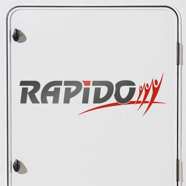 Car & Motorbike Stickers: Rapido multicolour