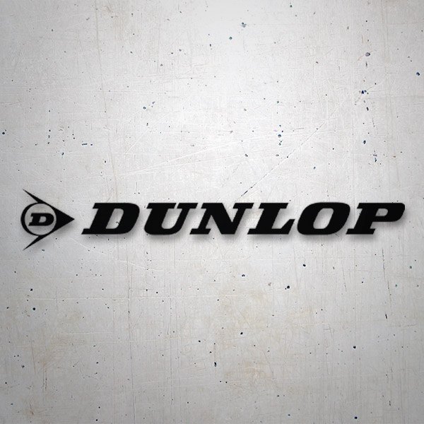 Car & Motorbike Stickers: Dunlop