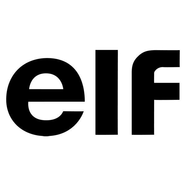 Car & Motorbike Stickers: Classic Elf Logo