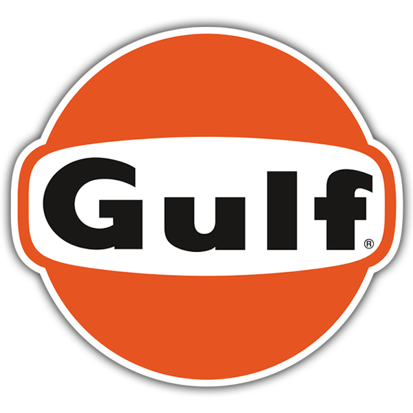 Car & Motorbike Stickers: Gulf 2 0