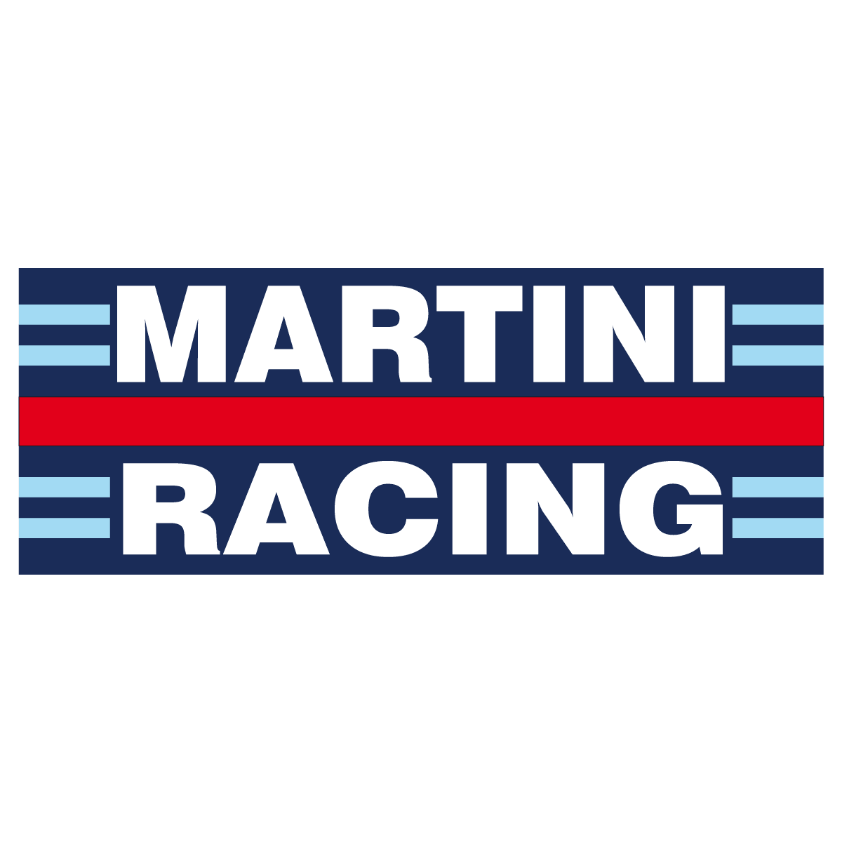 Car & Motorbike Stickers: Martini racing