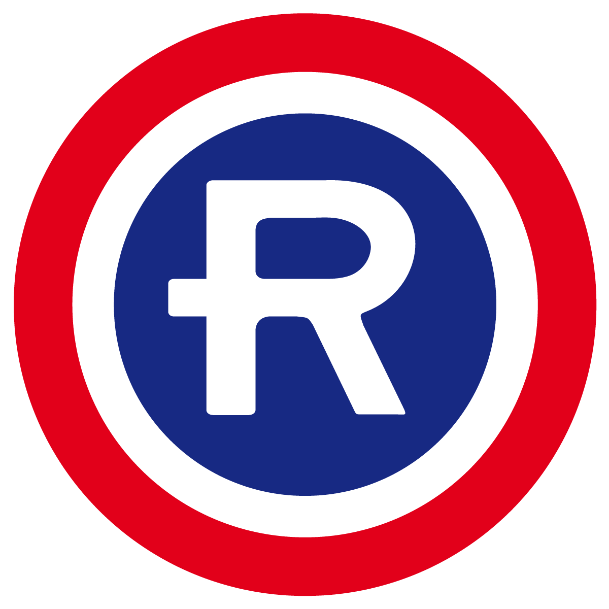 Car & Motorbike Stickers: Repsol with Stylized 'R'