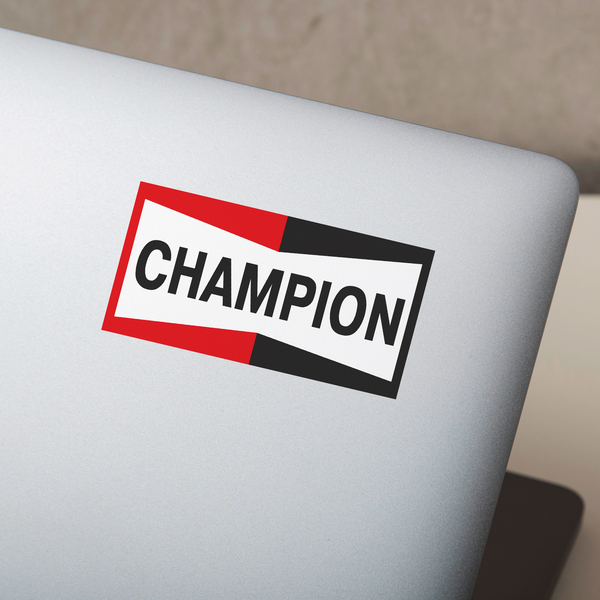 Car & Motorbike Stickers: Champion Motor