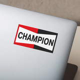 Car & Motorbike Stickers: Champion Motor 5