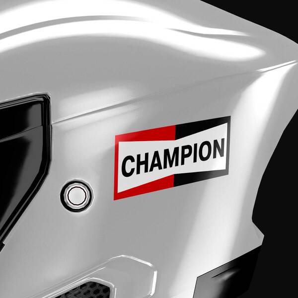 Car & Motorbike Stickers: Champion Motor