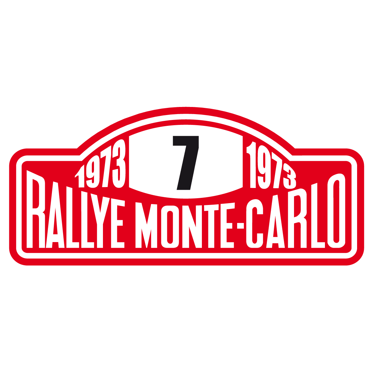 Car & Motorbike Stickers: Rallye Monte-Carlo 0