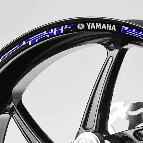 Car & Motorbike Stickers: Rim stripes Yamaha Semakin di Depan