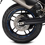 Car & Motorbike Stickers: Rim stripes sticker Triumph Tiger 5