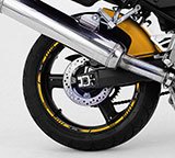 Car & Motorbike Stickers: Rim stripes sticker Triumph Daytona 955i 5