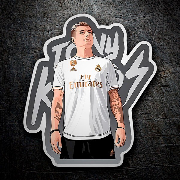Car & Motorbike Stickers: Toni Kroos