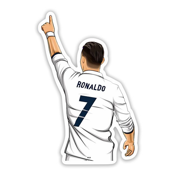 Car & Motorbike Stickers: Cristiano Ronaldo