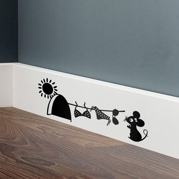 Wall Stickers: Bikini in the Sun