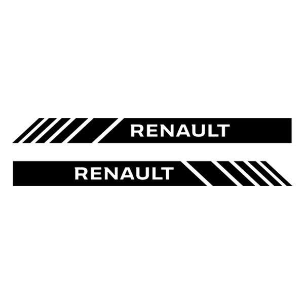 Car & Motorbike Stickers: Mirror Stickers Renault