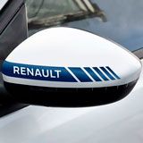 Car & Motorbike Stickers: Mirror Stickers Renault 2