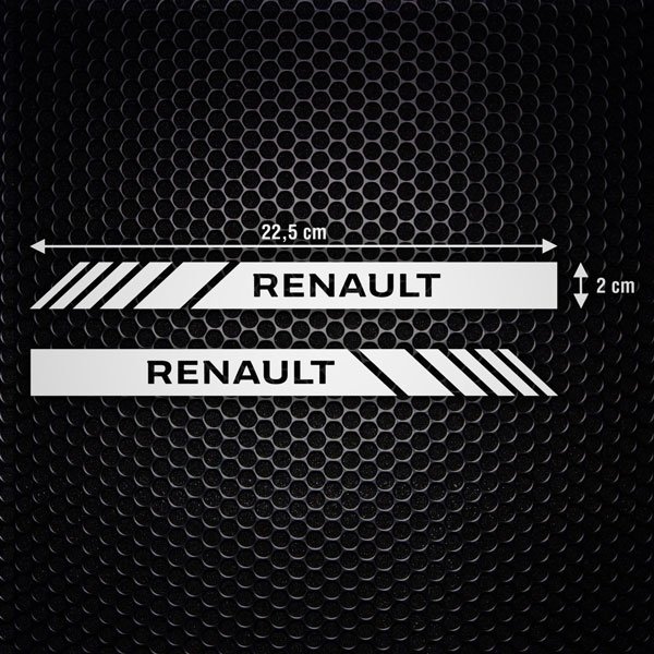 Car & Motorbike Stickers: Mirror Stickers Renault