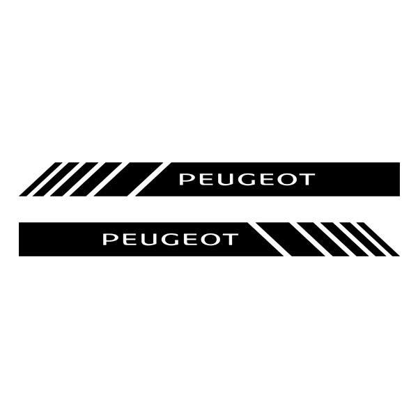 Car & Motorbike Stickers: Mirror Stickers Peugeot