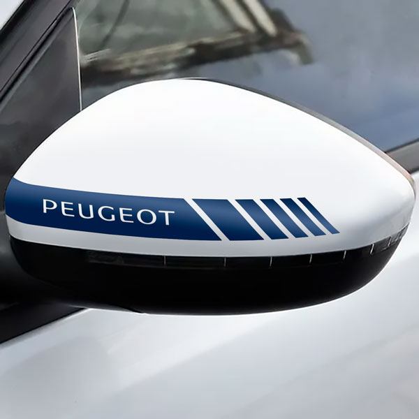 Car & Motorbike Stickers: Mirror Stickers Peugeot