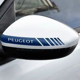 Car & Motorbike Stickers: Mirror Stickers Peugeot 2