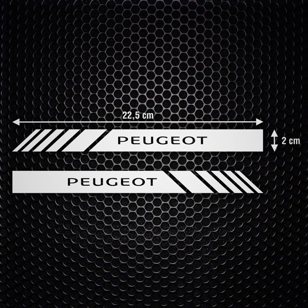 Car & Motorbike Stickers: Mirror Stickers Peugeot