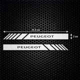 Car & Motorbike Stickers: Mirror Stickers Peugeot 4