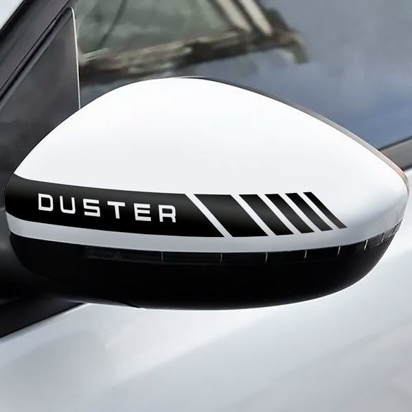 Car & Motorbike Stickers: Mirror Stickers Duster