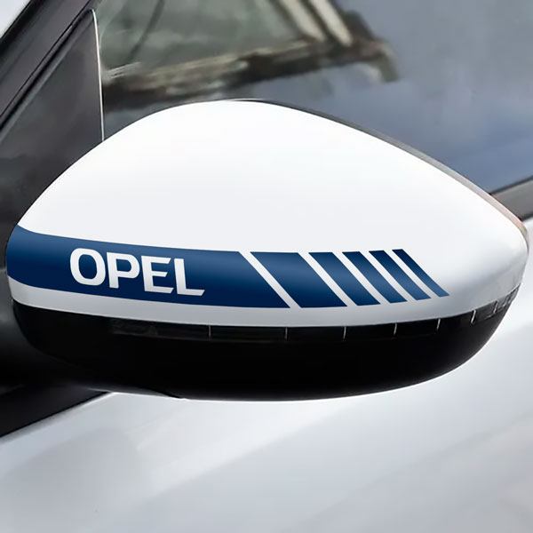 Car & Motorbike Stickers: Mirror Stickers Opel