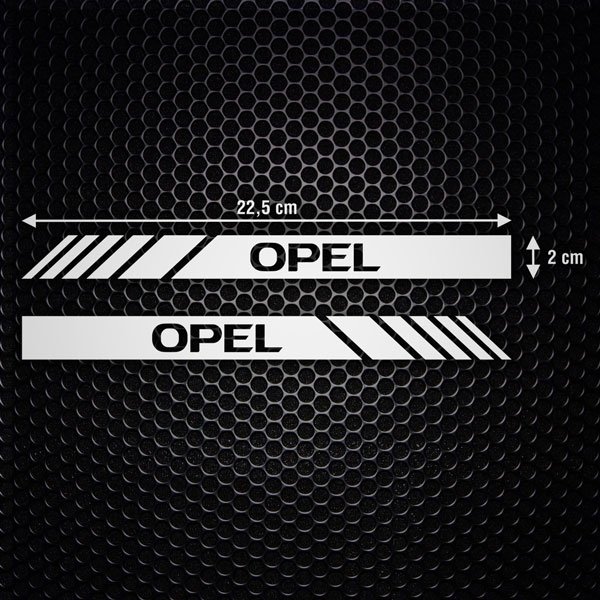 Car & Motorbike Stickers: Mirror Stickers Opel