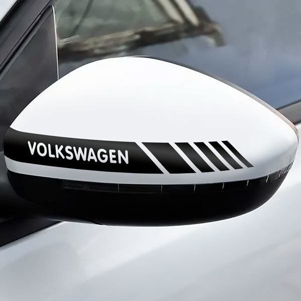 Car & Motorbike Stickers: Mirror Stickers Volkswagen