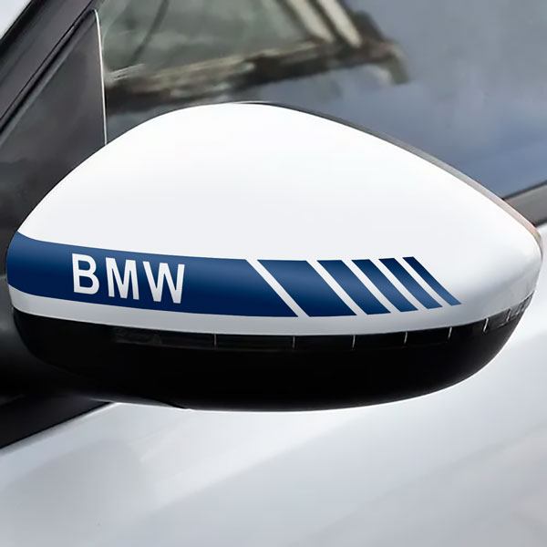 Car & Motorbike Stickers: Mirror Stickers BMW