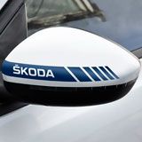 Car & Motorbike Stickers: Mirror Stickers Skoda 2