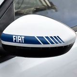 Car & Motorbike Stickers: Mirror Stickers Fiat 2