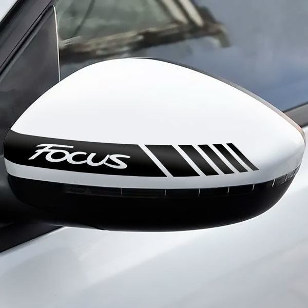 Car & Motorbike Stickers: Mirror Stickers Focus