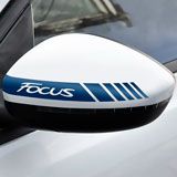 Car & Motorbike Stickers: Mirror Stickers Focus 3
