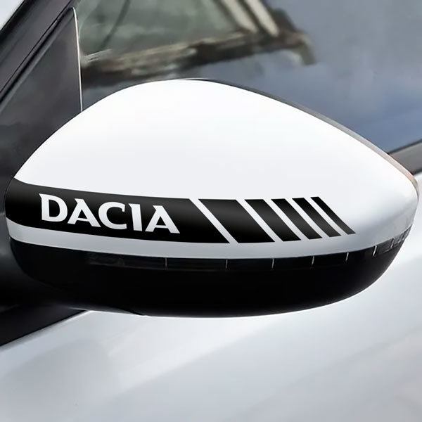 Car & Motorbike Stickers: Mirror Stickers Dacia 0