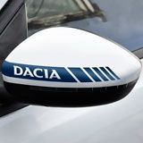 Car & Motorbike Stickers: Mirror Stickers Dacia 2