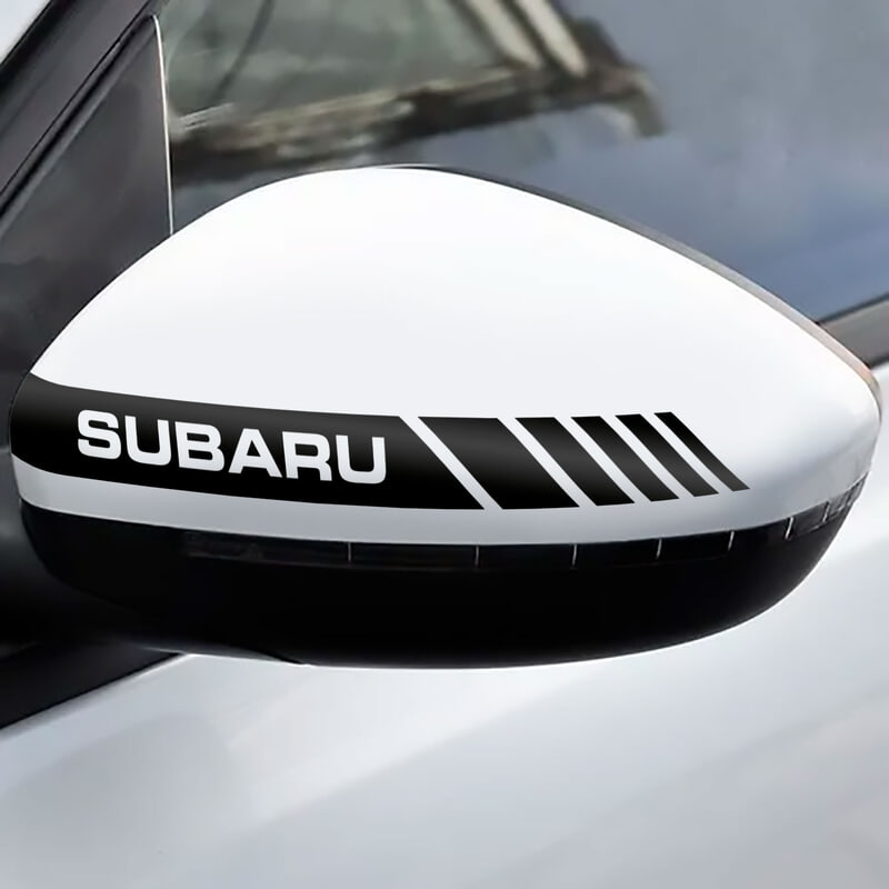 Car & Motorbike Stickers: Subaru Mirror Stripe Decal