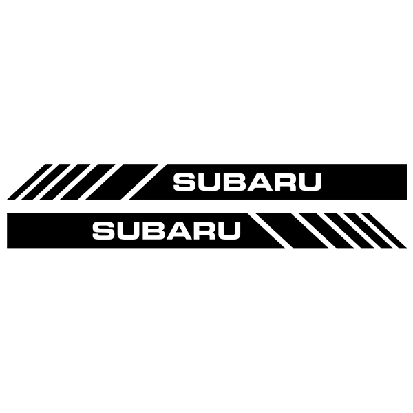 Car & Motorbike Stickers: Mirror Stickers Subaru