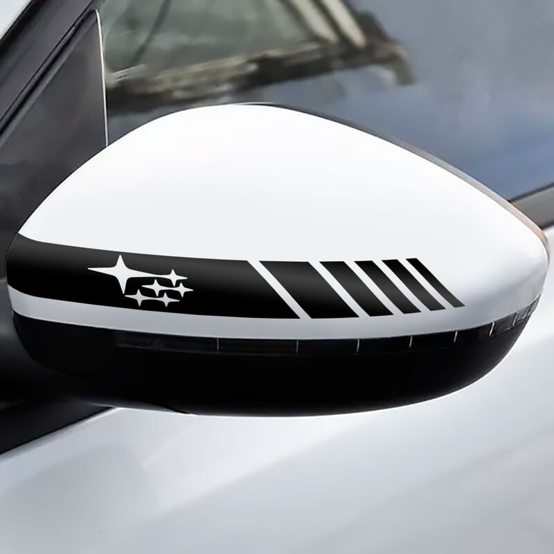 Car & Motorbike Stickers: Subaru Mirror Stripes