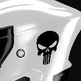 Car & Motorbike Stickers: The Punisher Dise&ntilde;o Vinilo Decorativo 5