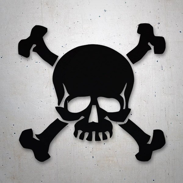 Car & Motorbike Stickers: Pirate Blackbeard Dise&ntilde;o Vinilo Decorativo