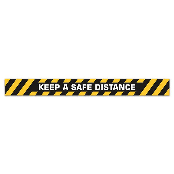 Car & Motorbike Stickers: Keep a Safe Distance 1