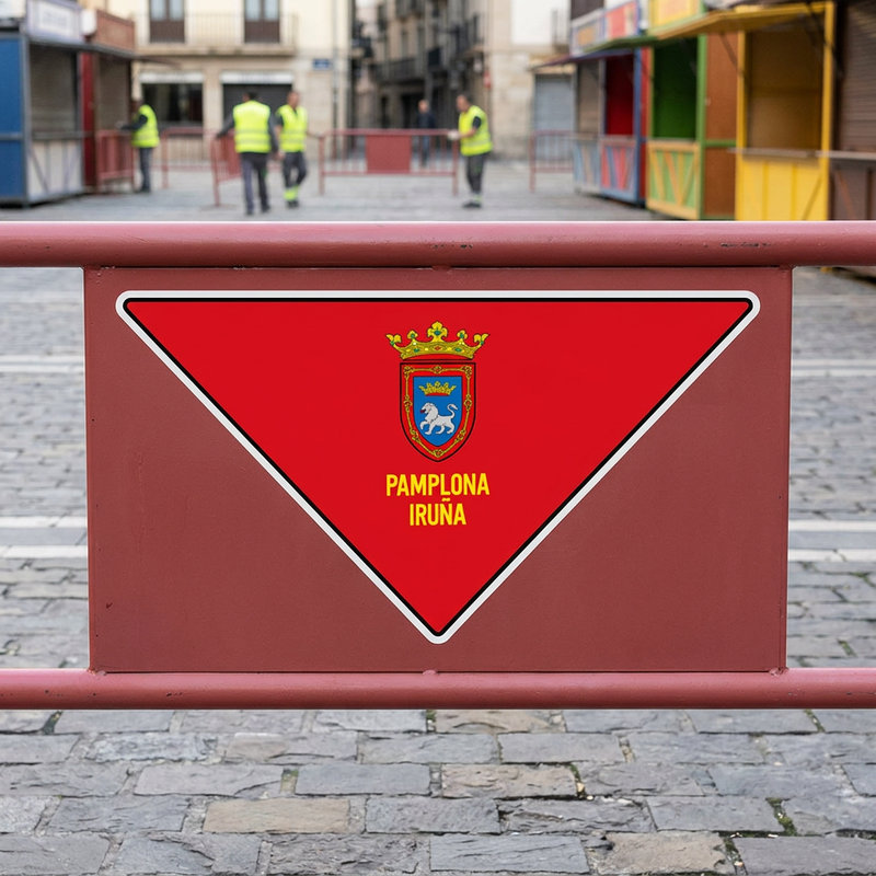 Wall Stickers: San Fermin scarf