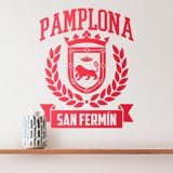 Wall Stickers: Shield Pamplona 2