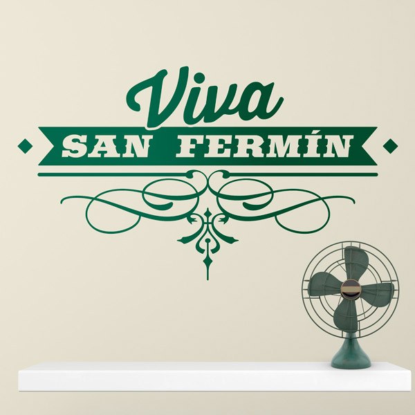 Wall Stickers: Long live San Fermin