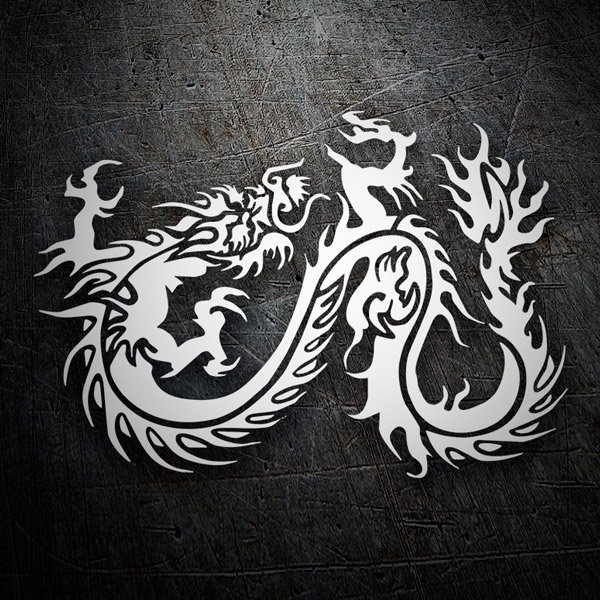 Car & Motorbike Stickers: Dragons