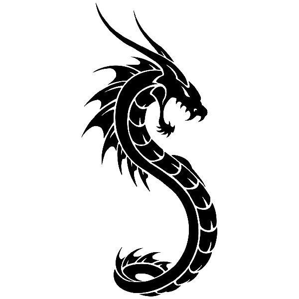 Car & Motorbike Stickers: Fantastic dragon