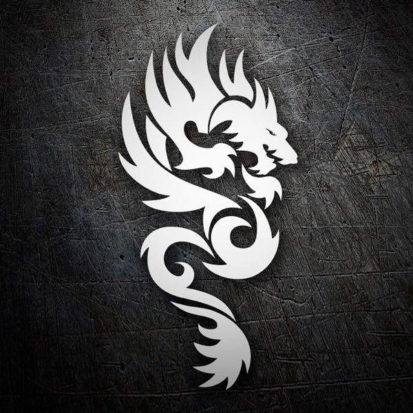 Car & Motorbike Stickers: Tribal Dragon