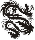 Car & Motorbike Stickers: Dragones